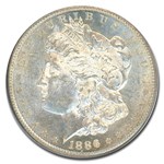 1886-S Morgan Dollar MS-61 PCGS