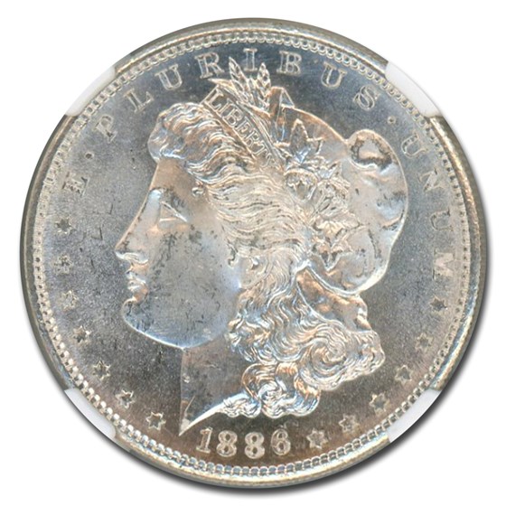 Buy 1886-S Morgan Dollar MS-64 NGC | APMEX