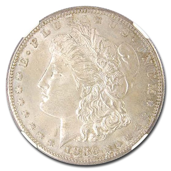 Buy 1886-S Morgan Dollar MS-64 NGC | APMEX