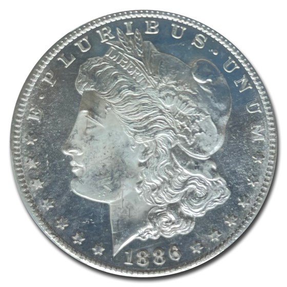 Buy 1886-S Morgan Dollar MS-64 PCGS (CAC) | APMEX