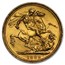 1887-1893 Australia Gold Sovereign Victoria Jubilee BU
