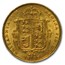 1887-1893 Great Britain Gold Half Sov. Victoria Jubilee AU