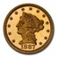 1887 $2.50 Liberty Gold Quarter Eagle PR-65 DCAM PCGS