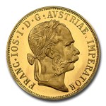 1887 Austria Gold 2 Florin Restrike PF-67 UCAM NGC