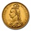 1887 Great Britain Gold Double Sovereign MS-63 NGC