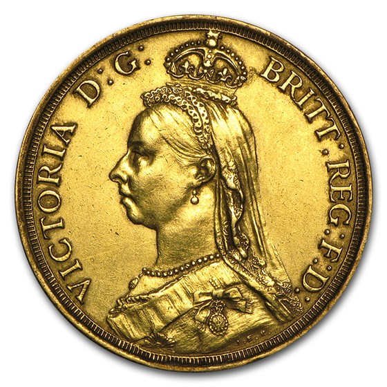1887 Great Britain Gold Double Sovereign (Scruffy) 1887 Great Britain Gold Double Sovereign (Scruffy)