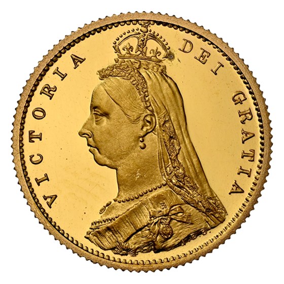 1887 Great Britain Gold Half Sovereign PF-66 UCAM NGC