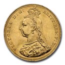 1887 Great Britain Gold Sovereign MS-63 NGC