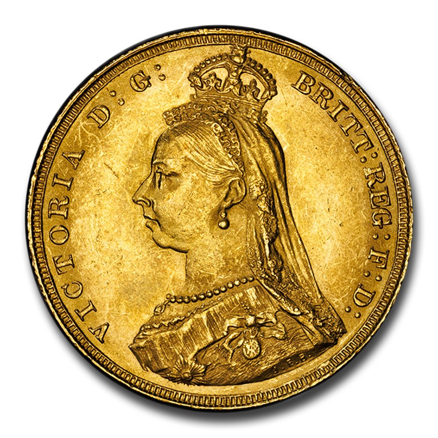1887 Great Britain Gold Sovereign Victoria MS-63+ PCGS