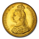 1887 Great Britain Gold Sovereign Victoria MS-64 PCGS
