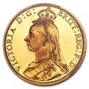 1887 Great Britain Gold Two Pounds Victoria PR-63 PCGS (DCAM) 1887 Great Britain Gold Two Pounds Victoria PR-63 PCGS (DCAM)