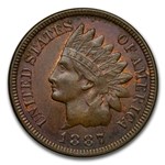 1887 Indian Head Cent BU