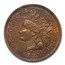 1887 Indian Head Cent MS-64 PCGS (Red/Brown)