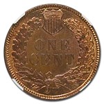 1887 Indian Head Cent MS-65 NGC (Red/Brown)