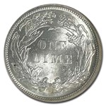 1887 Liberty Seated Dime MS-65 NGC
