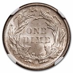 1887 Liberty Seated Dime MS-66 NGC