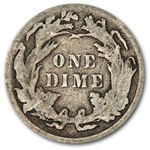 1887 Liberty Seated Dime VG