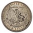 1887 Morgan Dollar AU-50 PCGS (VAM 1B, Partial E Rev, Hot 50)