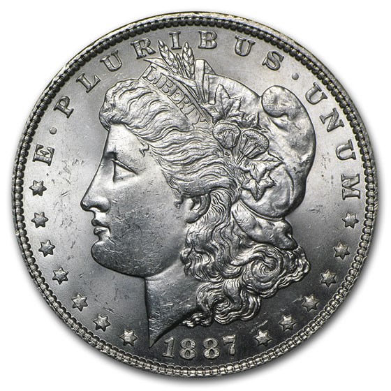 1887 Morgan Dollar BU 1887 Morgan Dollar BU