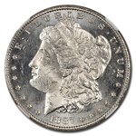 1887 Morgan Dollar MS-64 PL NGC