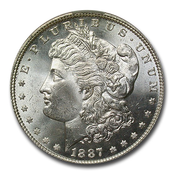 1887 Morgan Dollar MS-65 CACG 1887 Morgan Dollar MS-65 CACG