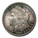 1887 Morgan Dollar MS-65 NGC (CAC, Blue & Red Toning) 1887 Morgan Dollar MS-65 NGC (CAC, Blue & Red Toning)