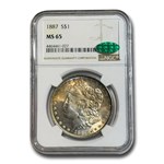 1887 Morgan Dollar MS-65 NGC CAC