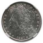 1887 Morgan Dollar MS-65 NGC (Green Label)