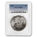 1887 Morgan Dollar MS-65 PCGS