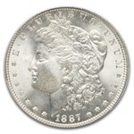 1887 Morgan Dollar MS-67 PCGS