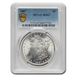 1887 Morgan Dollar MS-67 PCGS