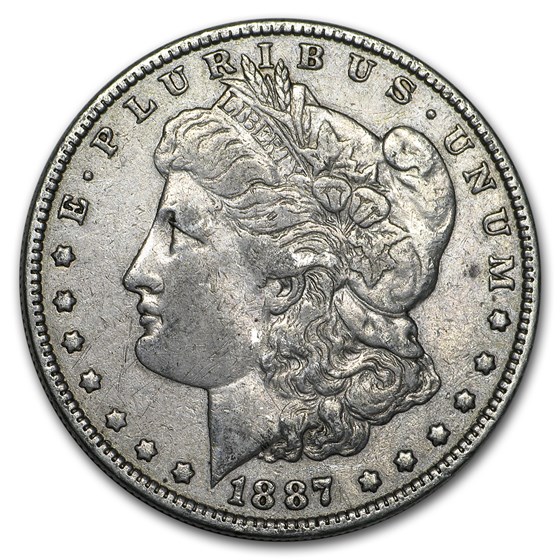 1887 Morgan Dollar XF