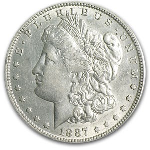 1887-O AU-53 PCGS (VAM-22A, Pitted Rev, Top-100) 1887-O AU-53 PCGS (VAM-22A, Pitted Rev, Top-100)
