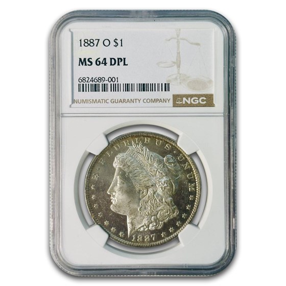 1887-O Morgan Dollar DPL MS-64 NGC