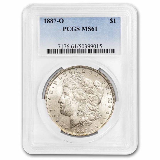 1887-O Morgan Dollar MS-61 PCGS 1887-O Morgan Dollar MS-61 PCGS