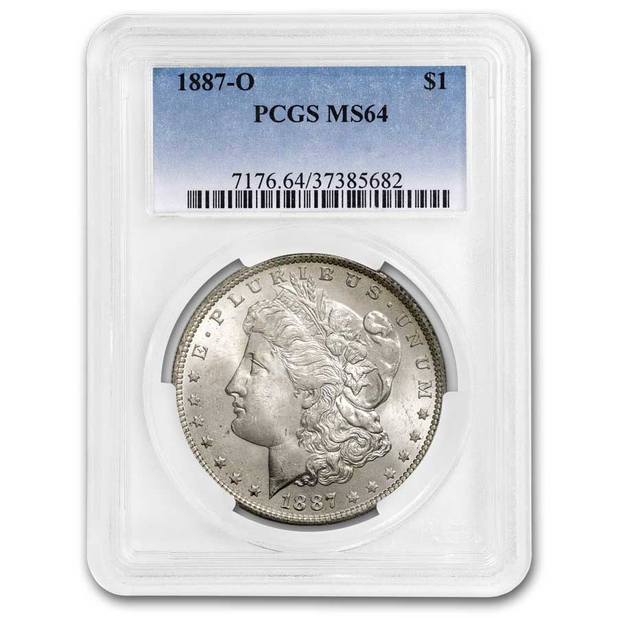 1887-O Morgan Dollar MS-64 PCGS