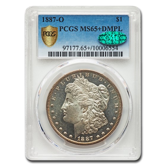 1887-O Morgan Dollar MS-65+ PCGS CAC (DMPL) 1887-O Morgan Dollar MS-65+ PCGS CAC (DMPL)
