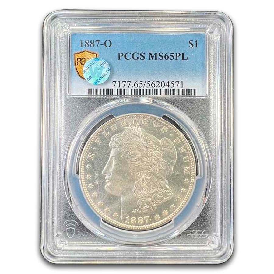 1887-O Morgan Dollar MS-65 PCGS (PL)