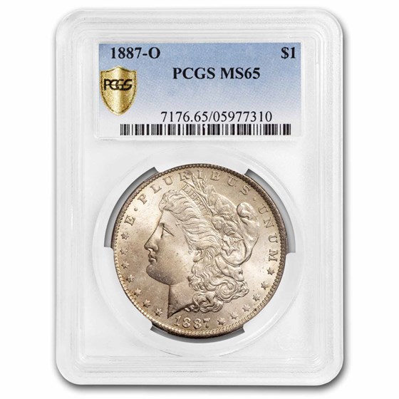 1887-O Morgan Dollar MS-65 PCGS 1887-O Morgan Dollar MS-65 PCGS