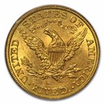 1887-S $5 Liberty Gold Half Eagle MS-62 PCGS