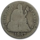 1887-S Liberty Seated Dime Good