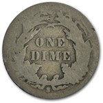 1887-S Liberty Seated Dime VG