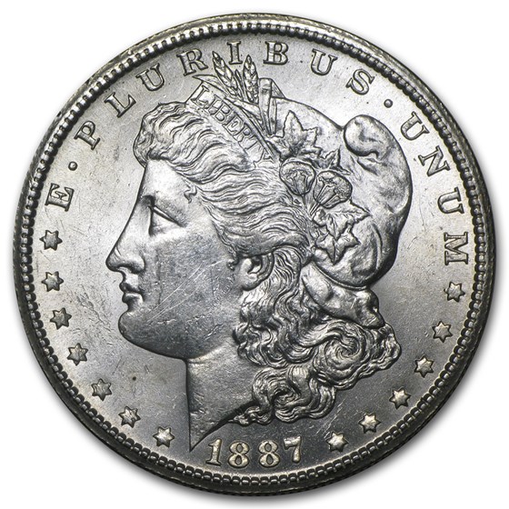 1887-S Morgan Dollar AU-58 1887-S Morgan Dollar AU-58