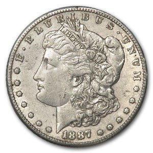 1887-S Morgan Dollar AU Details (Damaged) 1887-S Morgan Dollar AU Details (Damaged)