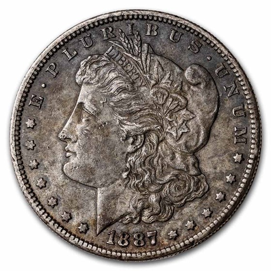 1887-S Morgan Dollar BU Details (Cleaned) 1887-S Morgan Dollar BU Details (Cleaned)