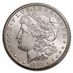 1887-S Morgan Dollar MS-62 PCGS