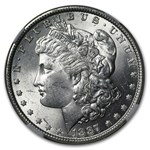 1887 Stage Coach Morgan Dollar BU NGC