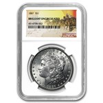 1887 Stage Coach Morgan Dollar BU NGC