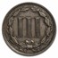 1887 Three Cent Nickel XF-40 PCGS