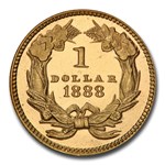 1888 $1 Indian Head Gold Dollar PR-65 Cameo PCGS
